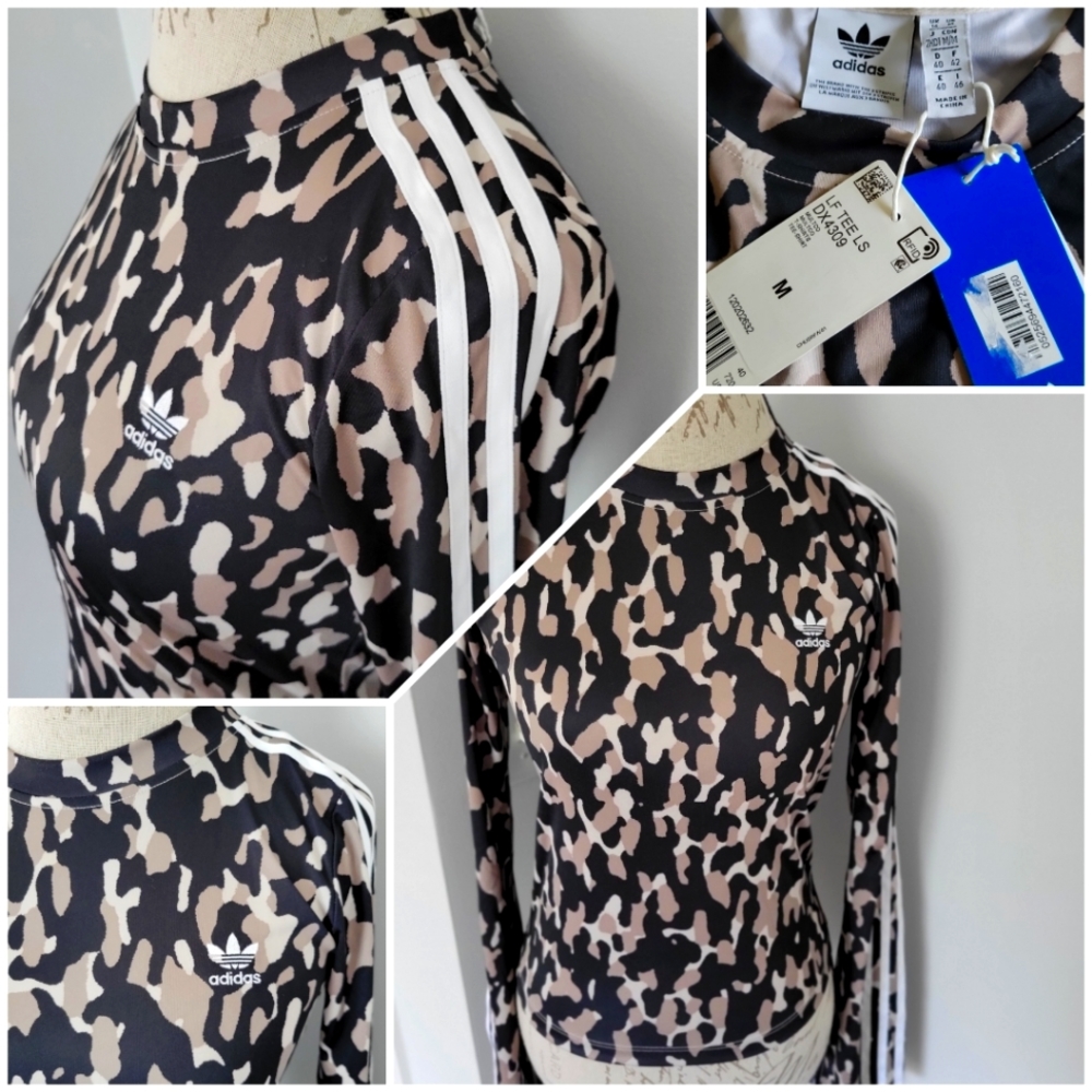 NWT Adidas Camo Long Sleeve